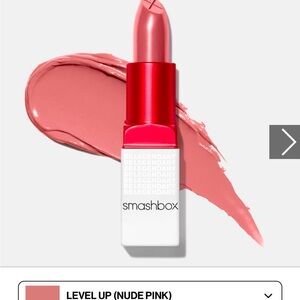 SMASHBOX | Be Legendary Lipstick + Primer | “Level Up” Nude Pink NIB